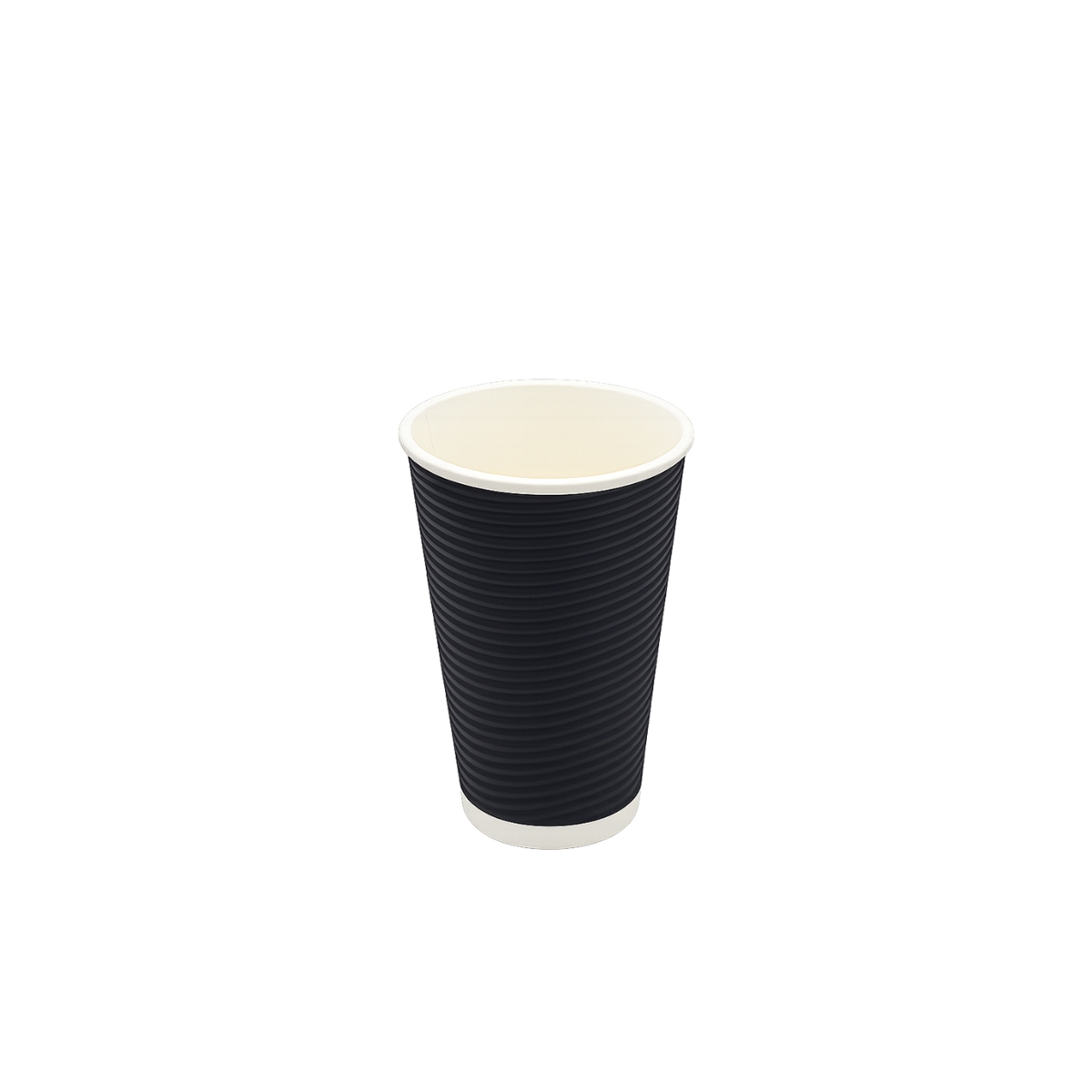 Ανώνυμο σχέδιο (27) Ποτήρι Γκοφρέ Μαύρο 16oz 25τμχ - Image 1