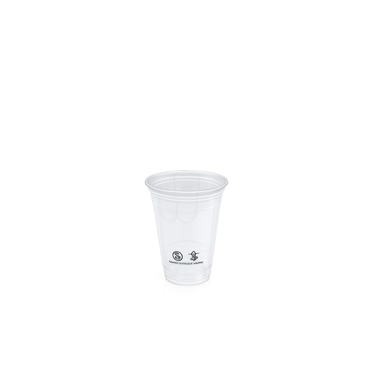 Ανώνυμο σχέδιο (90) Ποτήρι PET Διάφανο 16oz - Image 1