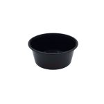 Σκεύος BPP Σκληρό Μαύρο Σούπας Με Καπάκι 750ml 50τμχ - Image 2