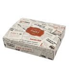 Χάρτινο Κουτί Take away Κρέπας Βάφλας Easy Open 22X18X5.5cm 25τμχ